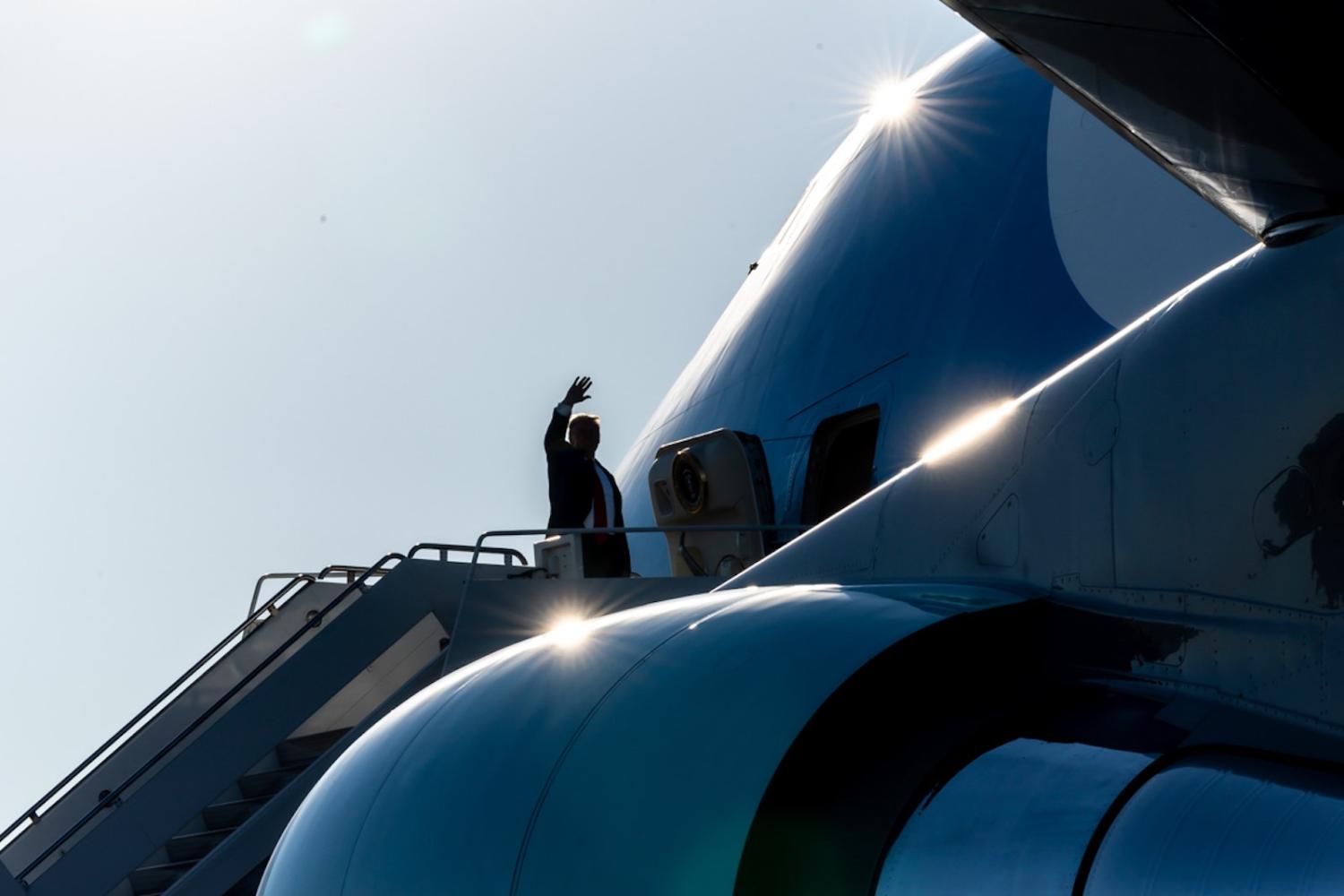 President Donald Trump in Goodyear, Arizona, 28 October 2020 (The White House/Flickr)